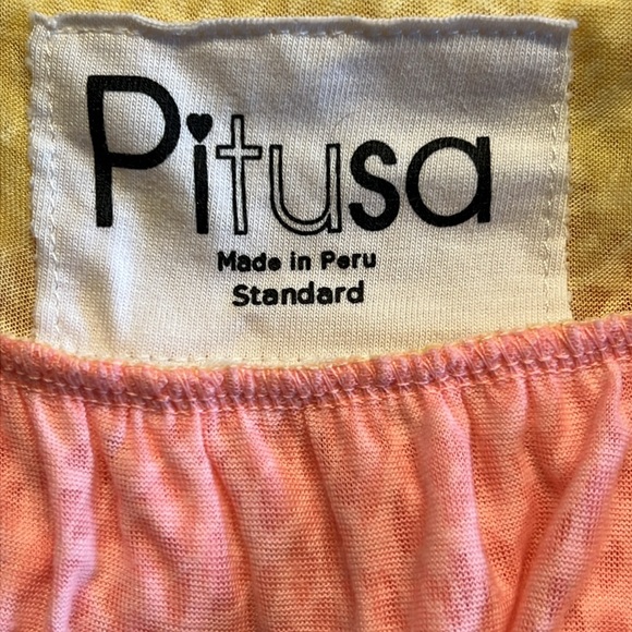 PITUSA Rainbow Ruffle Swim Cover-Up Dress - Picture 11 of 14